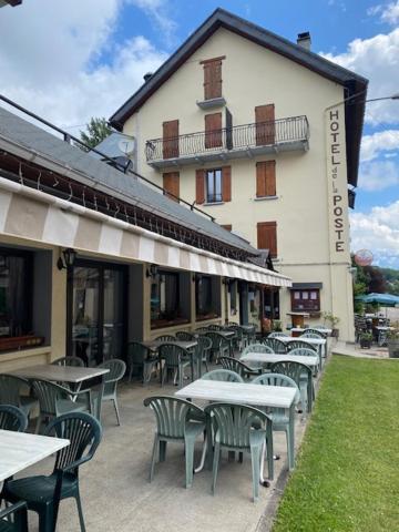 Hotel Restaurant De La Poste Saint-Colomban-des-Villards Eksteriør bilde
